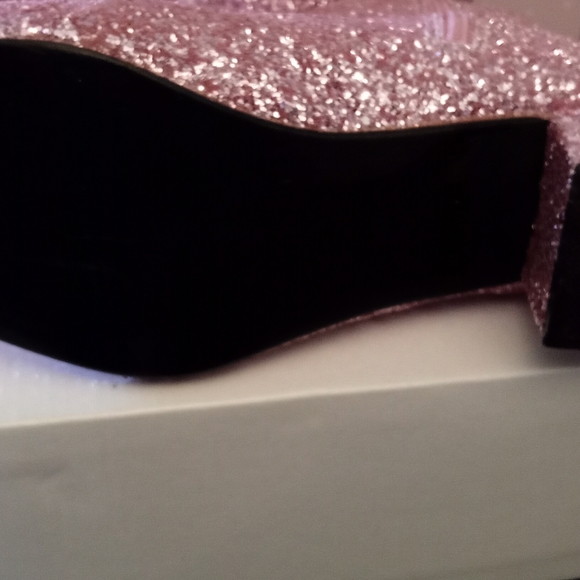 Pink Glitter Boots - Picture 5 of 5